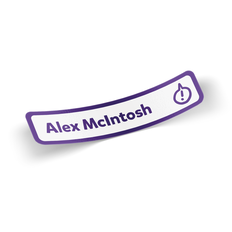Labels Stick on 45X10MM 20PK-BAS